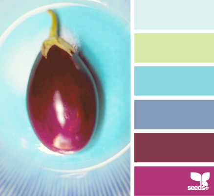 aubergine palette