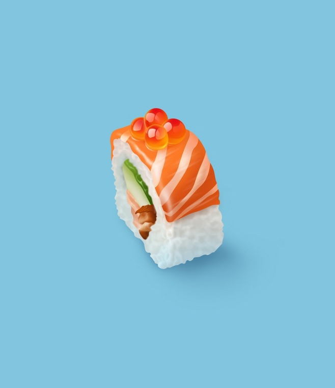 一枚寿司图标