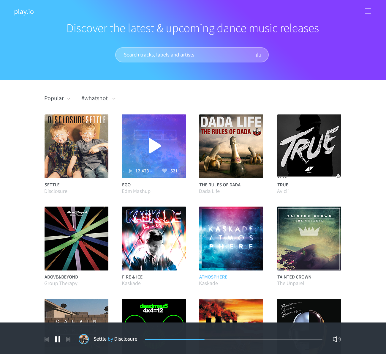 在线音乐平台App UI设计素材 Online Music Platform App UI Kit – 设计小咖